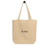 eco tote bag oyster back 63b5b4b87ed78 Say goodbye to plastic, and bag your goodies in this organic cotton tote bag. There’s more than enough room for groceries, books, and anything in between.