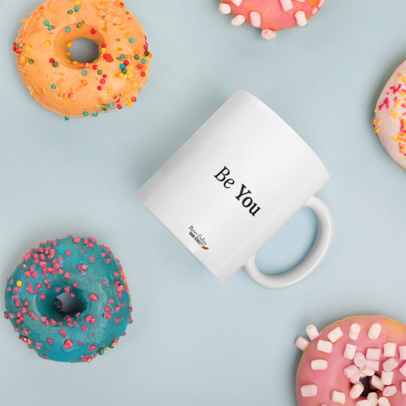white glossy mug 11oz donuts 63b5bdd065b2e This ceramic mug is the perfect blend of function and elegance. Ideal as a gift or an everyday essential for your dreamy cup of tea.